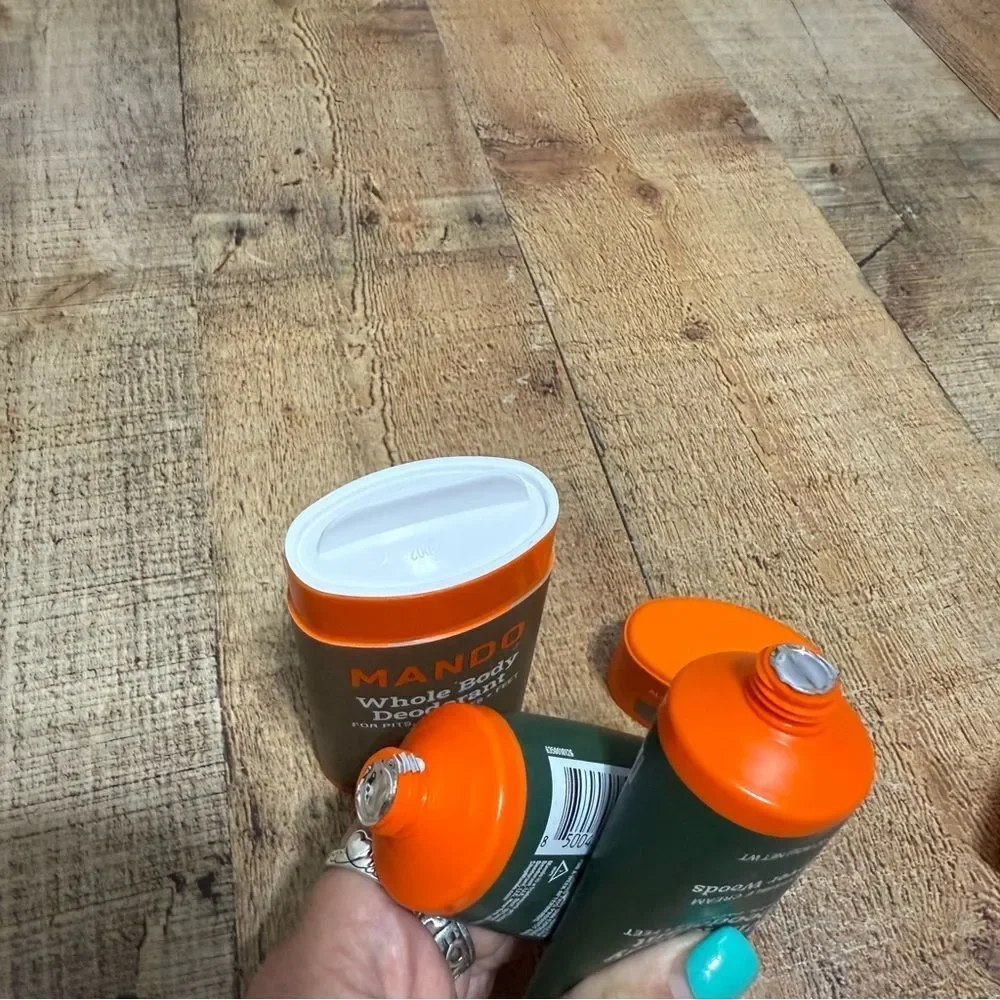 Mando Smooth Solid Deodorant & cream bundle